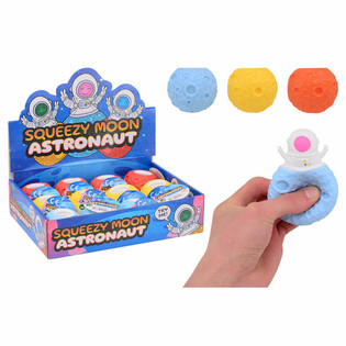 Astronaut Squeezy Moon Ball - Ekraanil (12 tk)