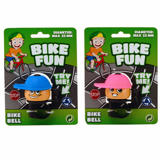 BIKE FUN Laste Jalgrattakell Kaardil (24 tk)