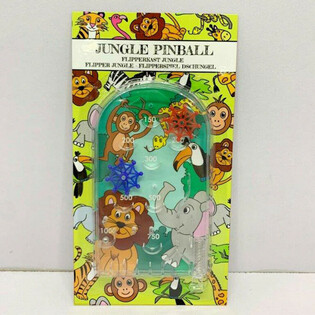 FLIPPERM&Auml;NG DŽUNGLILOOMAD KAARDIL (12 tk)