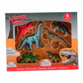 ANIMAL WORLD - Dinosauruste m&auml;ngukomplekt (6 figuuri)