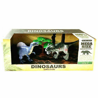 Dinosauruste m&auml;ngukomplekt luksuslikus kinkekarbis - 3-osaline