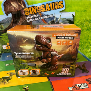 3D Dinosauruse Ehituskomplekt Kingituses - Ekraan (8 tk)