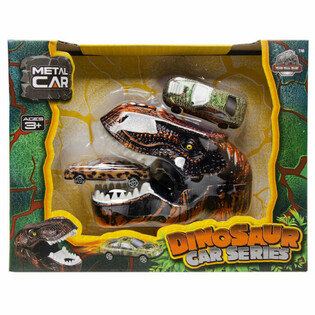 DINOSAURUSE AUTO LENNU-TAJA - LUKSUSLIK KINKEKARP (2 TK)