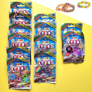 CRAZE LOOPS LOOM - &Uuml;LLATUSKOTID - EKSPOZITSIOONIS (12 t&uuml;kki)
