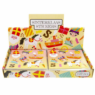 L&otilde;busad kleepsud - Mudel: Sinterklaas / P&uuml;ha Nikolaus (120 tk)