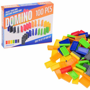 Domino komplekt - 100 kivi kinkekarbis