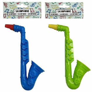 SAKSOFON - 16 CM KÕRGE - MIX VÄRVID (12 tk)