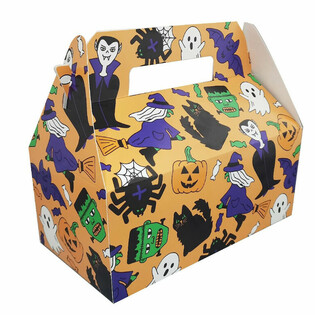 Menüübox Halloween - 22,5 x 12 x 9,5 cm (24 tk)