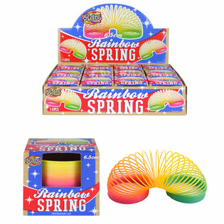 RETRO TOYS - VIKERKAARE SPIRAAL &Oslash; 6,5 CM EKSPONEERIMISKARP (12 tk)