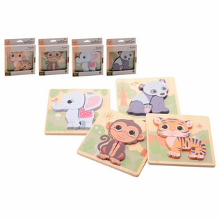 JOUECO - THE WILDIES FAMILY MIX PUIDUST PUZZLED - Alates 12. elukuust (12 tk)