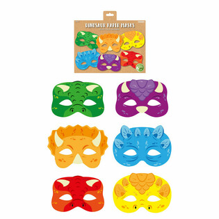 ECO Dinosauruste Pabermaskid (12 tk)