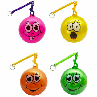 SMILEY PALL N&Ouml;&Ouml;RIGA / BUNGEE PALL &Oslash;23 cm (10 tk)