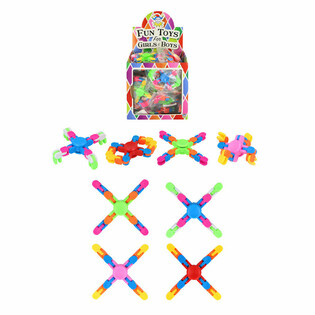 Paindlik Fidget Spinner - Display karbis (24 tk)