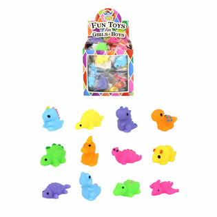 SQUISHY DINOSAURUSED LOOSIRATTASSE - DISPLAY (96 tk)