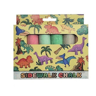 Suur Asfaldikriit, 6 tk - Dinosaurus (12 pakki)