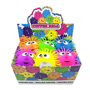 PUFFER PALL SILMADEGA - 13CM - DISPLEIS (12 tk)