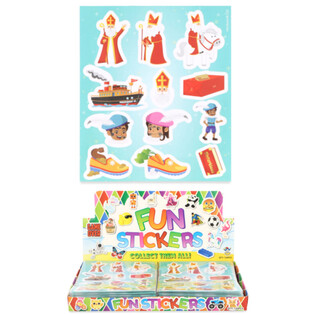 FUN STICKERS &ndash; MUDEL: SINTERKLAAS (120 tk)