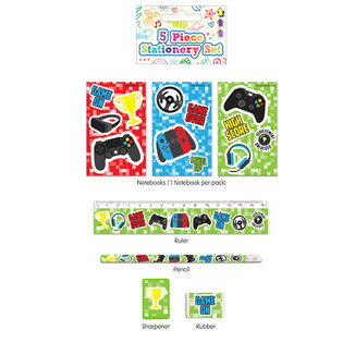 5-OSALINE GAMER KIRJUTUSKOMPLEKT (24 tk)