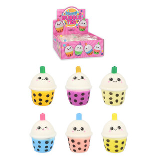 Bubble Tea Squeeze Fidget - v&auml;rvivalik ekraanil (12 tk)