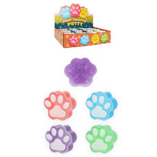 Koerak&auml;pakujuline limi - Paw Shaped Putty (24 tk)