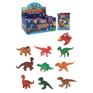 &Uuml;llatuskott / Blindbag - Teema: Dinosaurused v&auml;ljapanekul (60 tk)