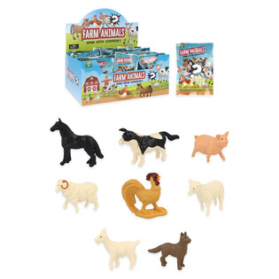 Blind Bag / &Uuml;llatuskott - Teema: Koduloomad Display-karbis (60 tk)