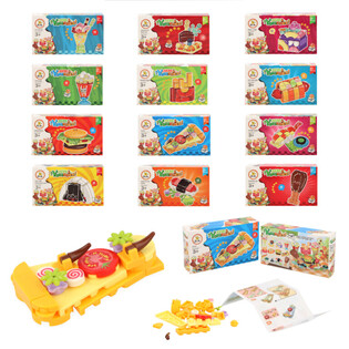 Kiirtoidu Ehitusklotsid - Erinevad Kiirtoidu Komplektid Display-karbis (12 tk)