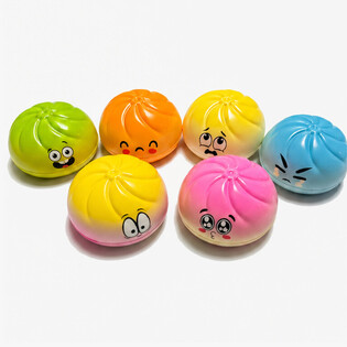 RAGE - Squishy pelmeenid SUURED (9 x 9 x 4 cm) - Viral 2026 fidget-m&auml;nguasi - RIPUTUSKAARDIGA (24 tk)