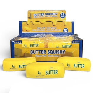 RAGE - SQUISHY BUTTER / V&Otilde;I - VAHUT&Auml;IDIS - SLOW RISING - M&otilde;&otilde;dud 11x4x4 cm - DISPLEIL (12 tk.)
