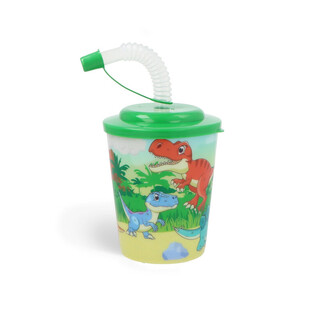 Joogitops / j&auml;&auml;tisetops k&otilde;rrega - Dinosaurus (12 tk)