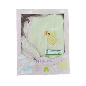 Laste hommikumantel BABY BOW Kollane / Roosa