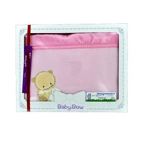 BABY BOW FLIISIST TEKK - ROOSA