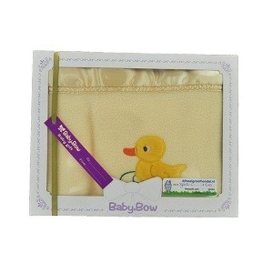 Baby Bow Fliisist Beebitekk - Kollane