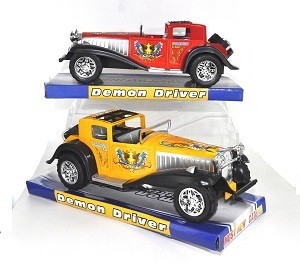 Klassikaline Retroauto Oldtimer blisterpakendis 29 cm (2 tk)